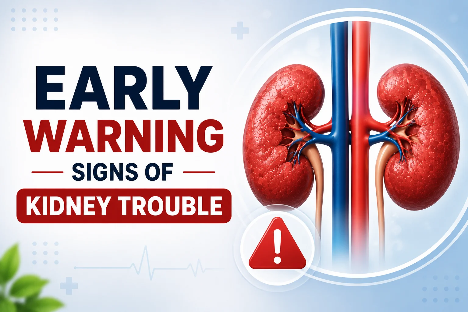 Early Warning Signs of Kidney Trouble Early Warning Signs of Kidney Trouble